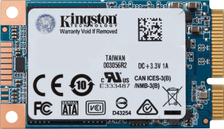 Kingston UV500 mSATA 480 GB (SUV500MS/480G) SSD kullananlar yorumlar